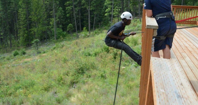 Rapelling